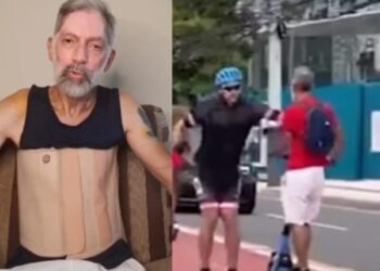 Homem que escapou de ter a cabeça esmagada na ciclofaixa em BC é radialista do RJ