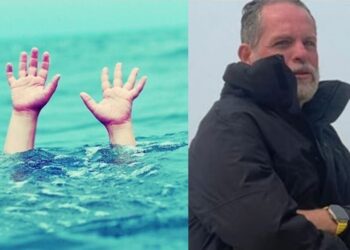 Homem salva jovem de afogamento na praia Central de Balneário Camboriú