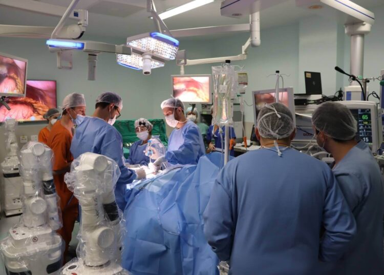 Hospital realiza 500ª cirurgia robótica