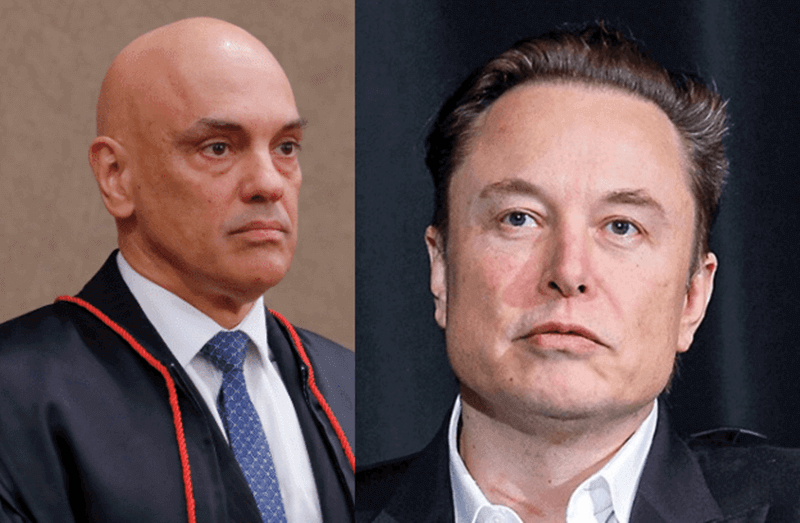 Alexandre Moraes intima Musk e ameaça suspender X no Brasil