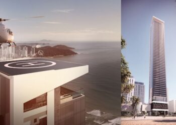 Edifício em Balneário Camboriú será o dobro da altura do Big Ben e terá unidades avaliadas em até R$ 40 milhões