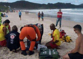 Homem Morre Afogado em Bombinhas Após Ignorar Sinalização de Perigo