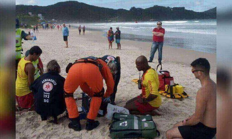 Homem Morre Afogado em Bombinhas Após Ignorar Sinalização de Perigo