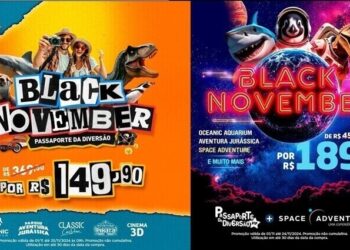 BLACK NOVEMBER: descontos durante todo o mês  para toda a família