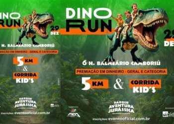 DinoRun: corra para encerrar o ano em grande estilo em Balneário Camboriú