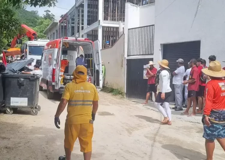 Trabalhador morre esmagado por vigas de 800 kg em Balneário Camboriú