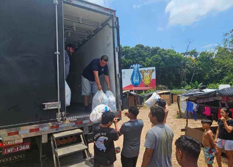 Balneário Camboriú Recebe 500 Cestas e 70 Colchões de Encantado