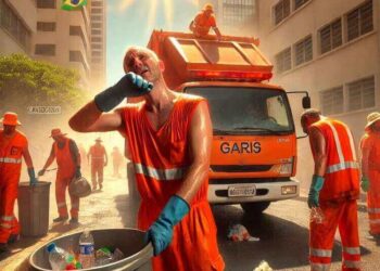 Garis passam mal devido à onda de calor em Camboriú