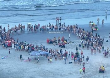 VÍDEO: Adolescente 13 anos Morre Afogado na Praia Central de Balneário Camboriú