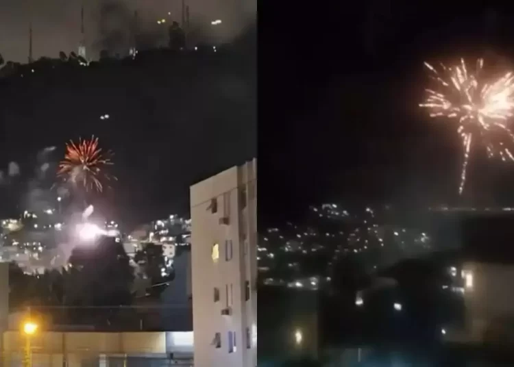 Facção criminosa comemora aniversário com queima de fogos em Santa Catarina