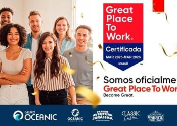 Grupo Oceanic conquista selo Great Place to Work
