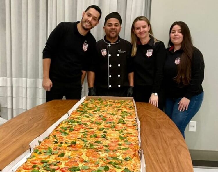 Confirmado: a maior pizza do Brasil será servida de graça em Balneário Camboriú pela Big Itália