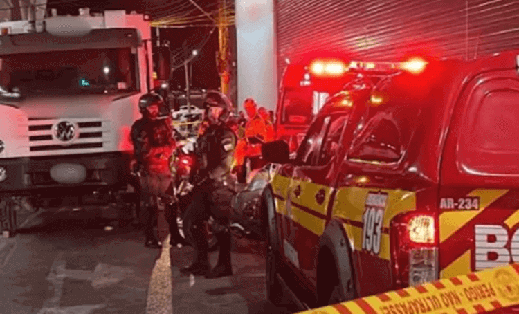 Tragédia no Centro de Itapema: homem morre atropelado por caminhão do lixo