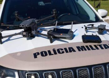Foragido é preso após ser identificado por drone com reconhecimento facial em Balneário Camboriú