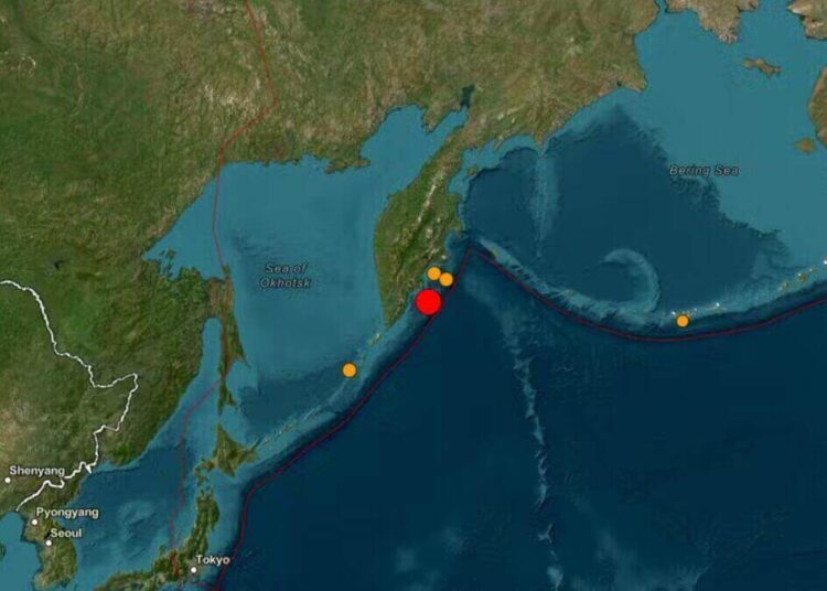 Terremoto de 8,7 na Rússia acende alerta global de tsunami