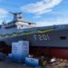 Navio de guerra construído em Itajaí entra para a frota da Marinha