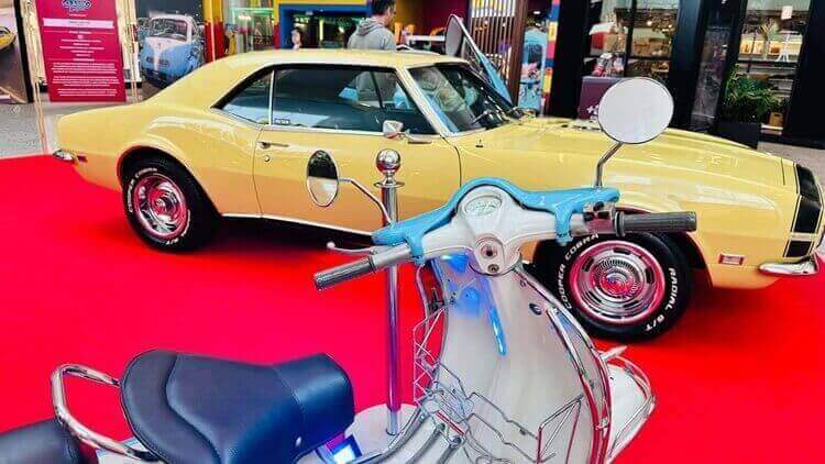 Mostra gratuita reúne clássicos automotivos em Balneário Camboriú