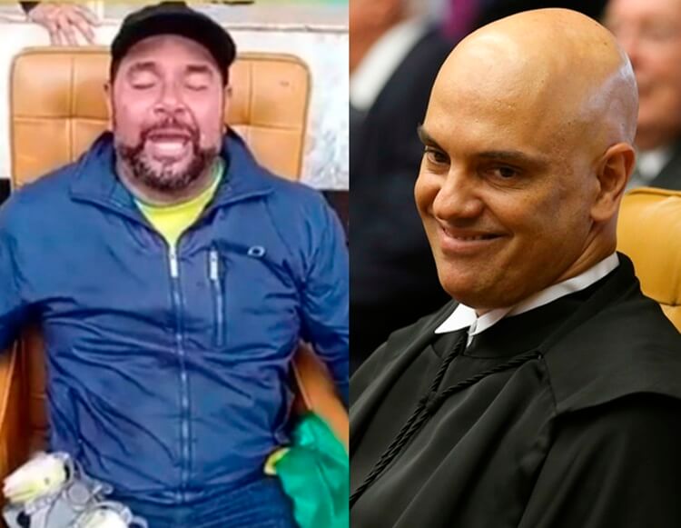 Homem que Sentou em Cadeira de Moraes é Condenado a 17 Anos de Prisão