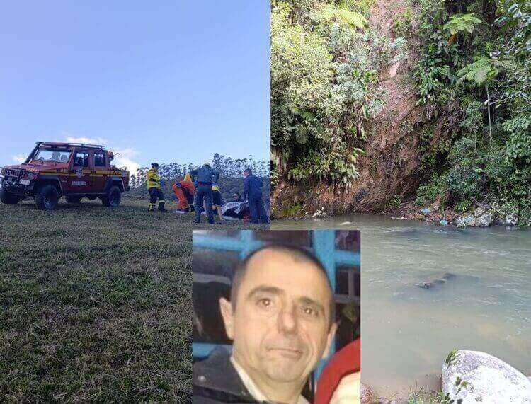 Homem de Camboriú morre após grave acidente em penhasco de 60 metros