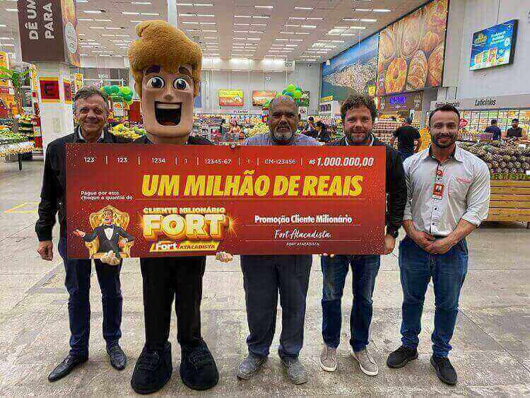 Cliente de São José é o grande vencedor do prêmio de R$ 1 milhão na campanha Cliente Milionário Fort Atacadista