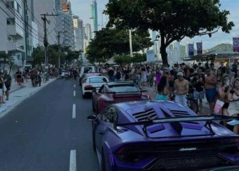 Supercarros de luxo vão invadir Balneário Camboriú nesta sexta-feira