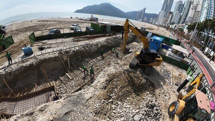 Reurbanização da orla de Balneário Camboriú ganha nova etapa