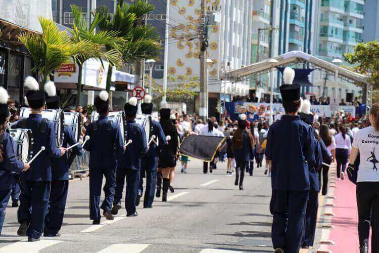 Balneário Camboriú celebra o Dia da Independência com dois desfiles cívicos