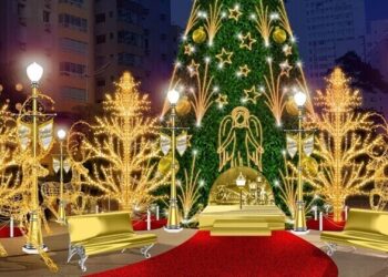 Balneário Camboriú investirá até R$ 7,43 milhões em decoração e iluminação do Natal 2025