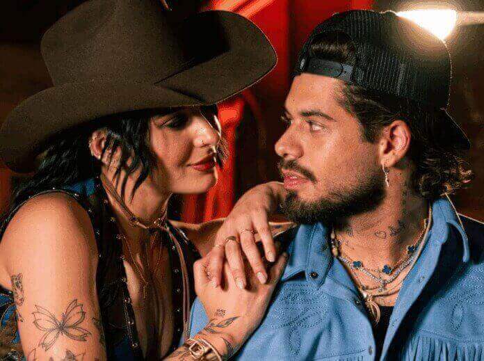 Ana Castela e Zé Felipe gravam projeto “AgroPlay Verão” na Praia Central de Balneário Camboriú