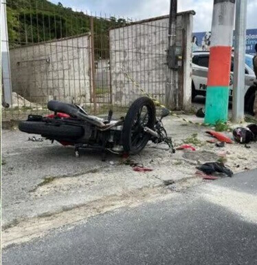 Domingo de luto: acidentes com motocicletas matam quatro pessoas em Camboriú