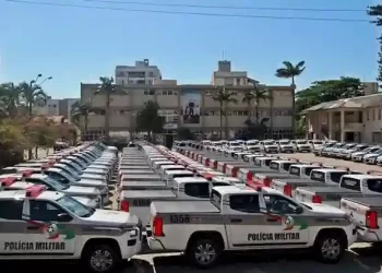 Polícia Militar de SC recebe 120 novas viaturas e reforça segurança em todo o estado