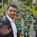 Flávio Bolsonaro anuncia motociata e encontro com apoiadores em SC