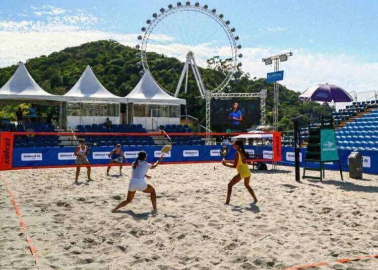 Balneário Camboriú recebe etapa internacional do beach tennis em março