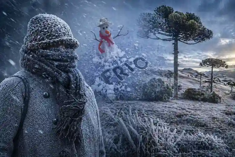 Massa de ar polar avança e pode derrubar temperaturas para 0°C em Santa Catarina