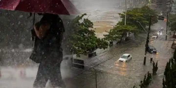 Chuva intensa e risco de alagamentos em Balneário Camboriú: veja alerta