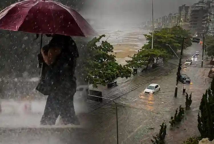 Chuva intensa e risco de alagamentos em Balneário Camboriú: veja alerta