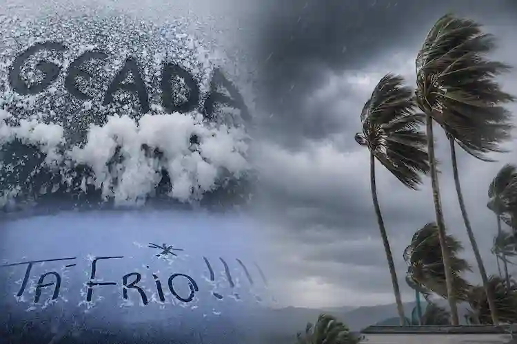 Ciclone bomba ameaça Santa Catarina com vendavais, temporais e frio extremo