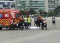 Homem morre após afogamento na Praia Central de Balneário Camboriú neste domingo