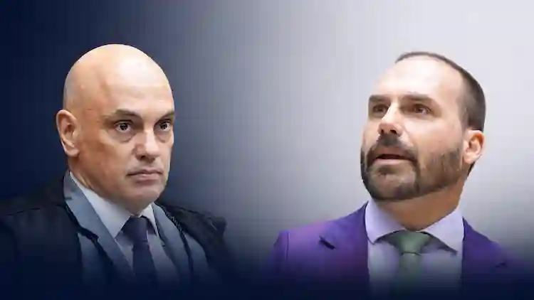 Moraes mantém julgamento de Eduardo Bolsonaro marcado para esta terça-feira