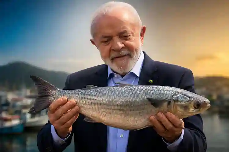 Lula anuncia visita a Itajaí e pede tainha de presente aos pescadores de SC Lula anuncia visita a Itajaí e pede tainha de presente aos pescadores de SC