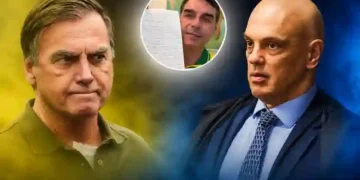 Alexandre de Moraes proíbe Flávio Bolsonaro de visitar Jair Bolsonaro por 90 dias