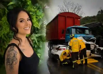 Jovem de 26 anos morre em acidente entre BMW e caminhão na SC-418 em Santa Catarina