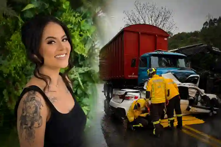 Jovem de 26 anos morre em acidente entre BMW e caminhão na SC-418 em Santa Catarina