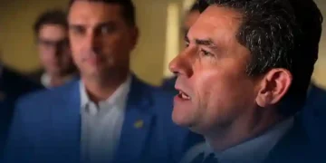 Moro diz que Flávio Bolsonaro é o único capaz de derrotar Lula nas eleições de 2026