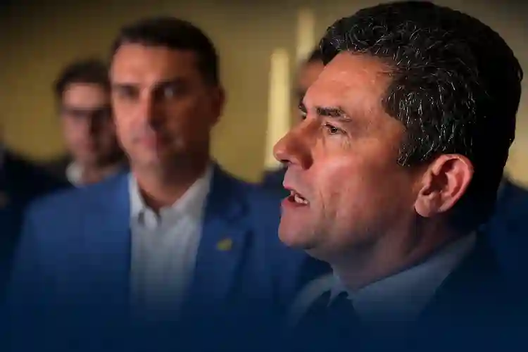Moro diz que Flávio Bolsonaro é o único capaz de derrotar Lula nas eleições de 2026