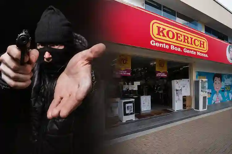 Assaltantes armados invadem Lojas Koerich e rendem funcionários no Centro de Camboriú