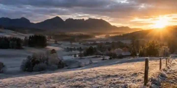 Frente fria em SC: massa de ar polar derruba temperaturas e provoca geada nesta semana