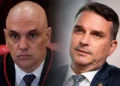 Moraes determina depoimento de Flávio Bolsonaro em investigação sobre postagem contra Lula
