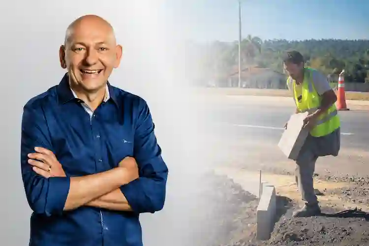 Pedreiro que trabalhava com uma perna ganha prótese de R$ 80 mil de Luciano Hang