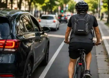 Motorista que não respeita ciclista pode levar multa de R$ 293 e 7 pontos na CNH